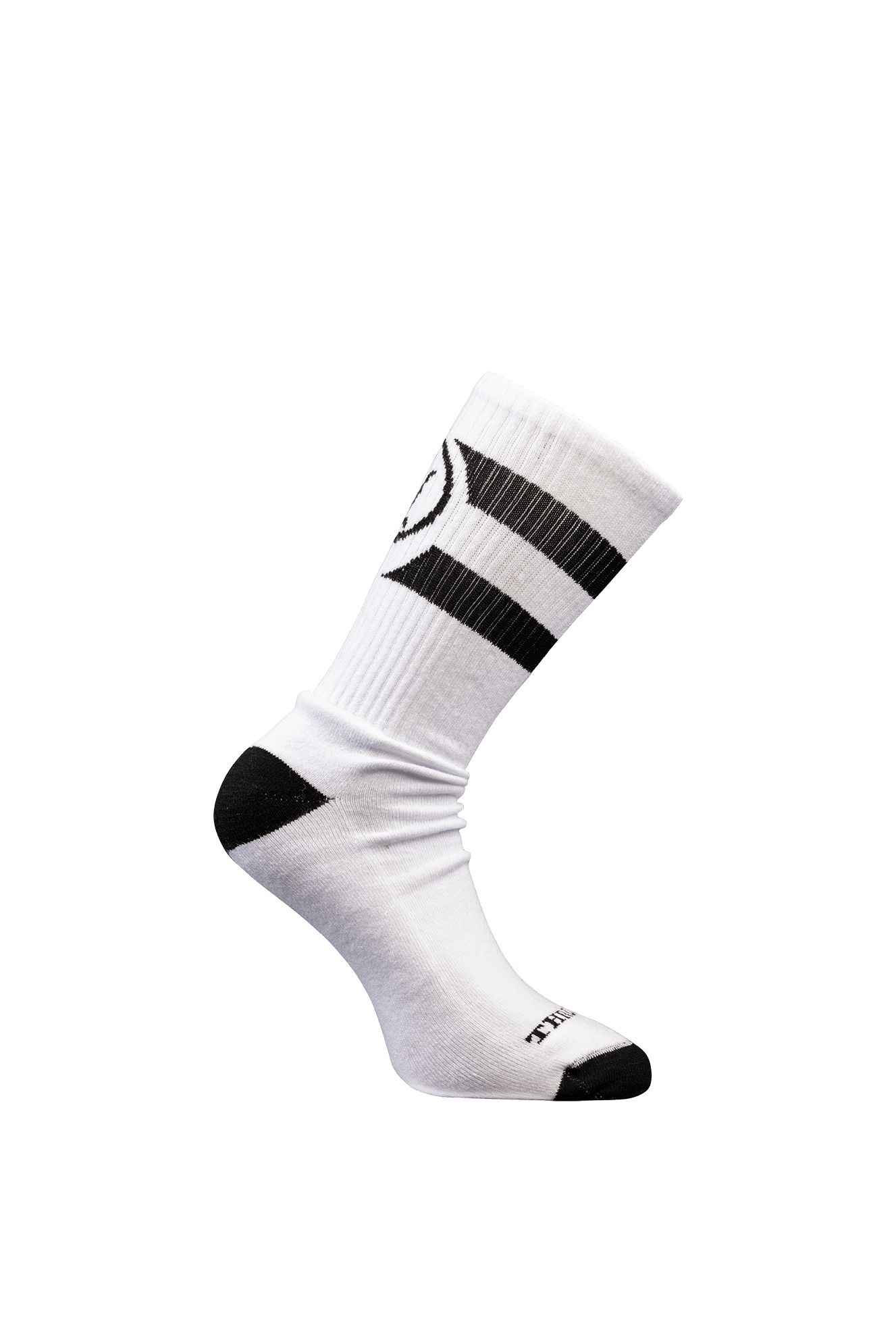 CREW INSIGNIA SOCKS | Optic White Crew Sports Socks – ThruDark US