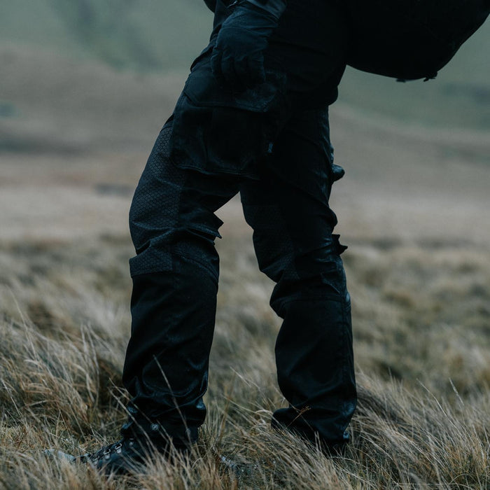 Black Charge Trousers | All weather High Performance Hiking Trousers ...