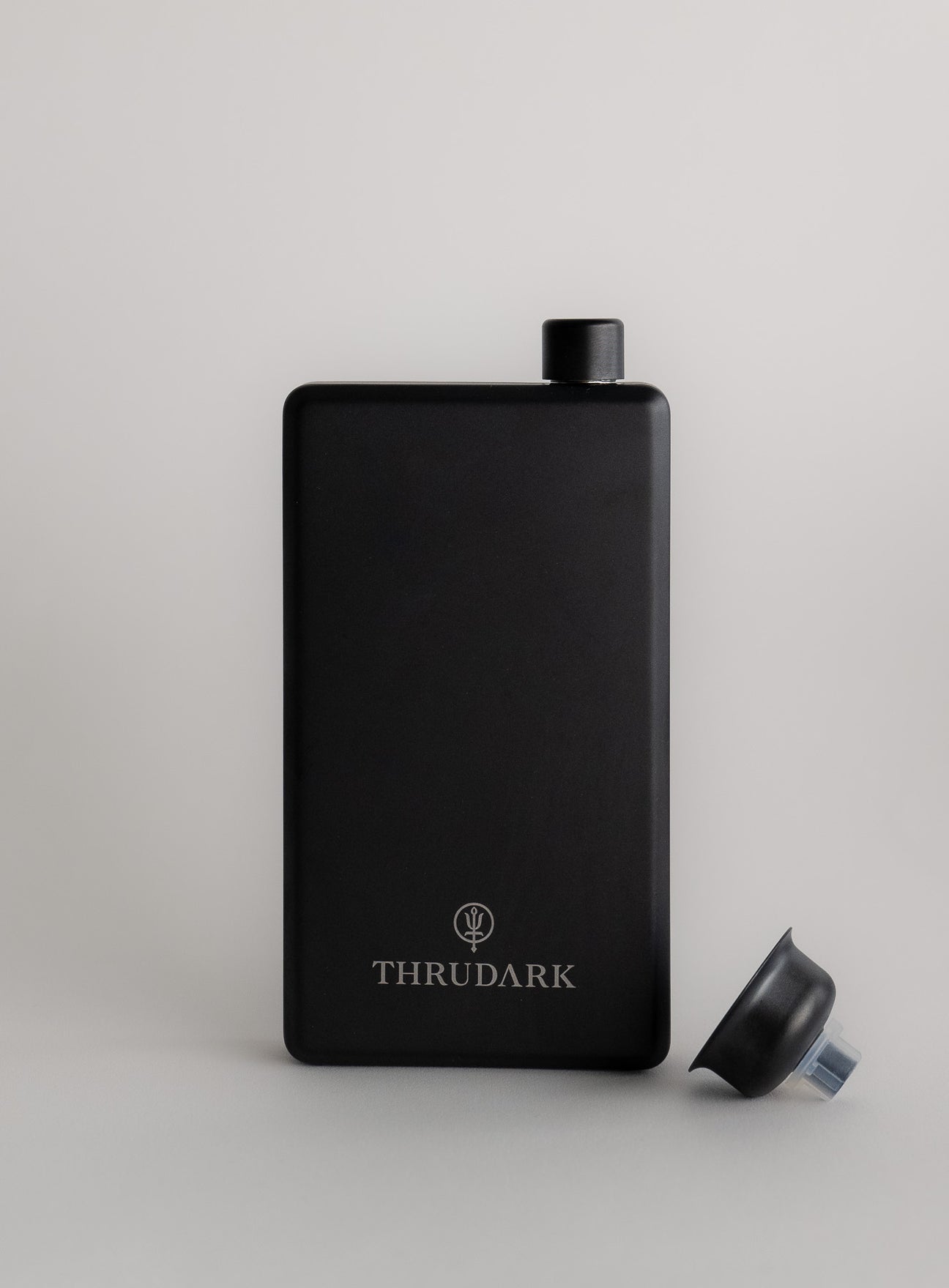 Black Titanium Hip Flask | Military Memorabilia Hip Flask 120ml / 4.1oz ...