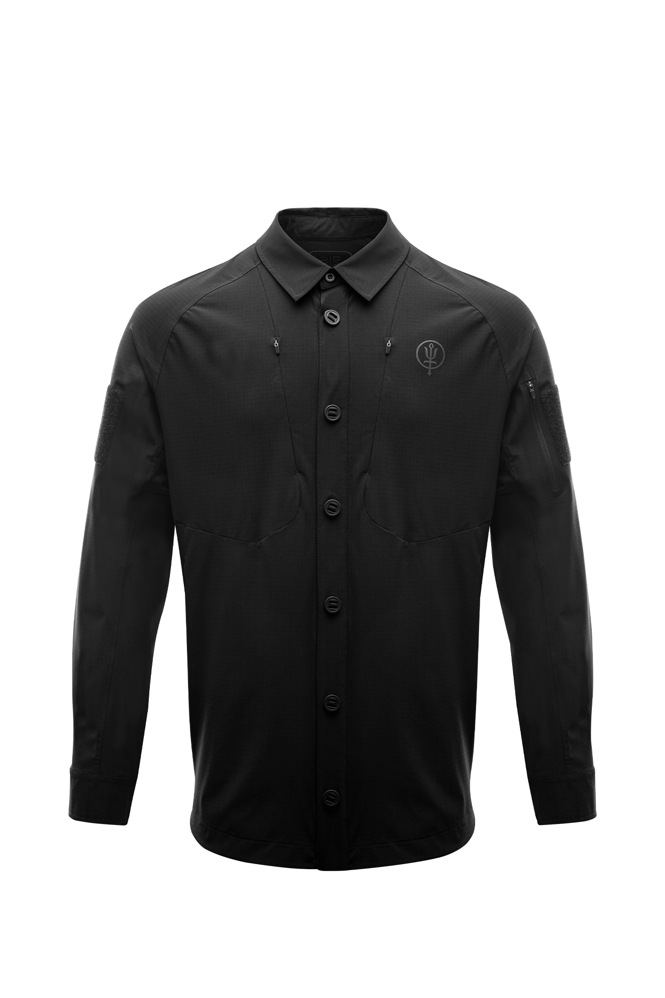 Oryon Carbon Shirt | Premium Black Active-Arid Shirt | ThruDark ...