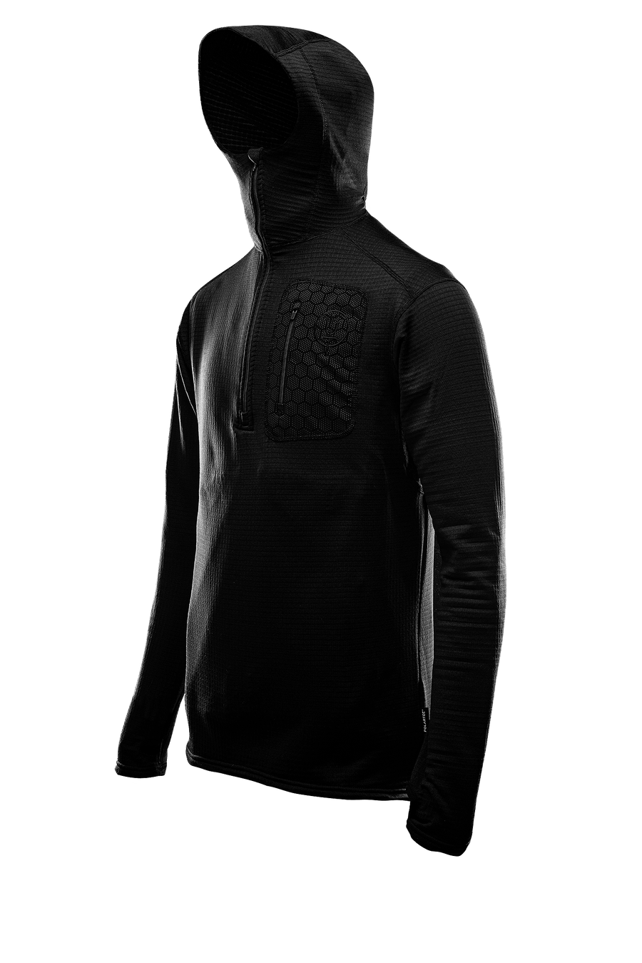SIEGE HOODED BASE LAYER Hiking Thermal Compression Top Hoody ThruDark